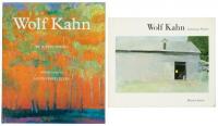 Two books inscribed by Wolf Kahn - Wolf Kahn: Landscape Painter [and] Wolf Kahn