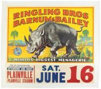 Ringling Bros Barnum & Bailey: World's Biggest Menagerie