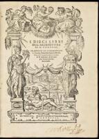 I dieci libri dell'architettura di M. Vitruvvio, tradotti et commentati de Monsig. Daniel Barbaro...