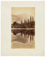 Mirror View of Mt. Watkins, Yosemite Valley