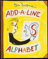 Add-A-Line Alphabet - 4 original concept drawings for the cover