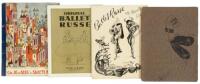 Four American Ballets Russe Souvenir programs