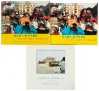 Three signed monographs by Martin Parr