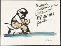 Corduroy - very early concept drawing