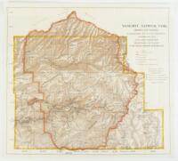 Yosemite National Park Showing Boundaries Established by Act of Congress Approved Feb. 7, 1905 and Lands Eliminated therefrom and Placed in the Sierra Forest Reservation