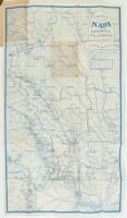 Denny's Pocket Map of Napa County, California: Compiled from latest official and private data