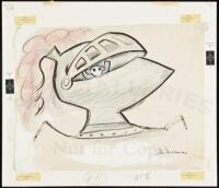 Norman the Doorman - concept drawing for page 64