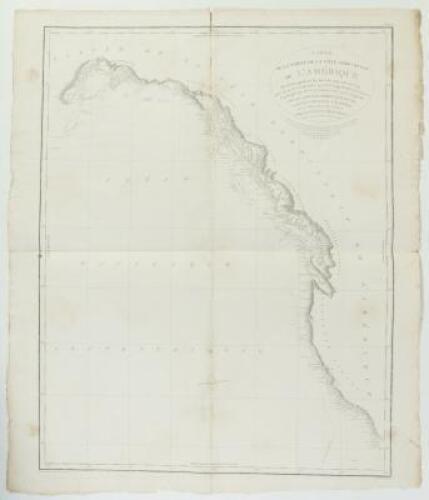 Carte de la Partie de la Côte Nord-Ouest de l'Amérique Reconnue pendant les Etés de 1792, 1793, et 1794 depuis 29° 54' de Latitude Nord et 244° 33' Longitude Orientale jusqu'au Cap Douglas par 58° 52' de Latitude et 207° 20' de Longitude par le Capitaine 