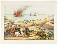 Battle between the Monitor and Merrimac