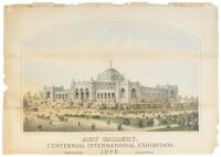 Art Gallery, Centennial International Exhibition. Fairmount Park, Philadelphia, 1876