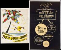 Two posters relating to Don Freeman