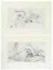Guernica - color facsimiles of Picasso's 42 preliminary studies on paper - 8