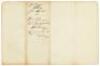 Mortgage document for sale for $700 of a slave family - 3