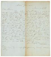 Letter about a northerner’s success overseeing a postwar Mississippi plantation after slavery