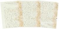 Freedmen’s Bureau officer's manuscript account of the allegation of a white man’s assault on a Black teenage girl