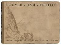 Hoover Dam Project. A Complete Story of its Construction in Picture Form from Lithographs & Sketches.