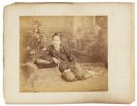 Collection of 29 albumen photographs of people and locales in south and southeast Asia