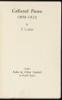 Collected Poems 1909-1935 - with author's ms. revisions - 4