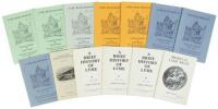 13 volumes relating to Lyme Regis by John Fowles