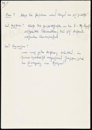 Autograph excerpts from Being and Time