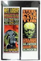 Two silkscreen posters signed by Frank Kozik