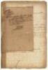 Manuscript Expediente&nbsp;[legal proceeding] regarding slaves "hidden" on a plantation in Cuba