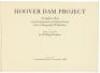 Hoover Dam Project. A Complete Story of its Construction in Picture Form from Lithographs & Sketches. - 5