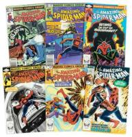 AMAZING SPIDER-MAN No. 226, 227, 229, 230, 239, 250 * Lot of Six Comics