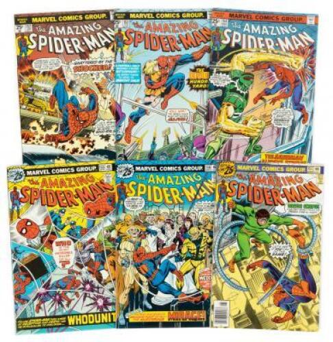 AMAZING SPIDER-MAN Nos. 152, 153, 154, 155, 156, 157 * Lot of Six Comics