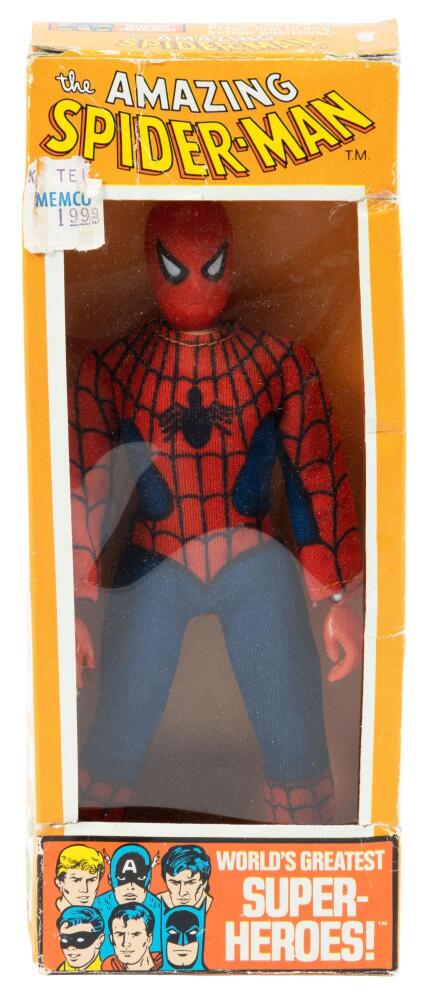 Mego / Marvel Comics - Action figure The Amazing Spider-Man, 2x figurines articulées vintage Mego / Marvel Comics - Action figure The Amazing Spider-Man, 2x figurines articulées vintage