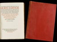 [Morte d&rsquo;Arthur, i.e.:] The Noble & Joyous Boke Entytled Le Morte Darthur Notwythstondng It Treateth of the Byrth Lyf and Actes of the Sayd Kynge Arthur: of His Noble Knyghtes of the Rounde Table...