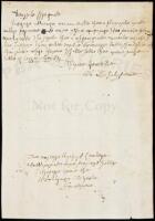 Forgery of Autograph Letters Signed by William Shakespeare, to the actor Richard Cowley