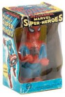 Marx SPIDER-MAN Mechanical Marvel Super-Heroes Walker in Box, 1968