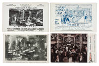 1910 Four pictorial postcards of Chicago Chinese restaurants