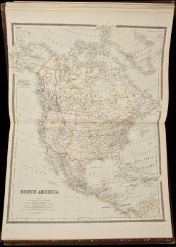 Bradley's Atlas of the Western Hemisphere for Commercial and Library Reference
