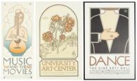 Three posters by David Lance Goines