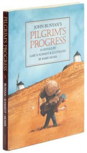 Pilgrim's Progress: A Retelling - with original watercolor by Barry Moser