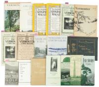 Pamphlets, brochures, visitor guides and books on country and golf clubs