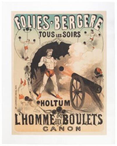 Folies-Berg&egrave;re Tous les Soirs Holtum l'Homme aux Boulets de Canon