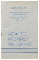 How to Properly Mix Drinks