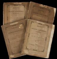 Memoires de la Societe Geologique de France. Series 1. Vols. 1 & 2 (in 4 parts)