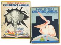 Two Children's Annual pop-up books