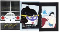 Three silkscreen posters by Patrick Nagel