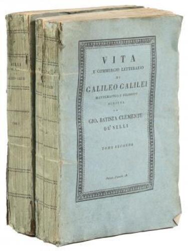 Vita e commercio letterario di Galileo Galilei, nobile e patrizio fiorentino, mattematico e filosofo sopraordinario de Gran Duchi de Toscana Cosimo e Ferdinando II