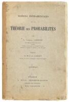 Notions fondamentales de la théorie des probabilités