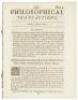 Two issues of Philosophical Transactions with articles on Robert Hooke's experiments with magnifying glasses and telescopes, plus other scientific matters - 2