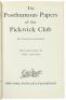 The Posthumous Papers of the Pickwick Club - 2