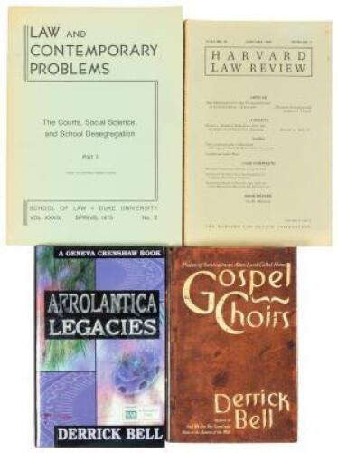 Four works by Derrick A. Bell, Jr. relating to what is now "Critical Race Theory"