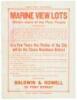 Peremptory Sale At Auction... Marine View Lots. By Order of Mrs. Emma L. Merritt, Executrix of the Estate of Adolph Sutro, Deceased... - 5