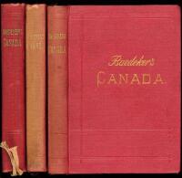 The Dominion of Canada with Newfoundland and an Excursion to Alaska - 3 copies